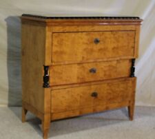 Sekretär Kommode Ahorn Esche Wurzelholz um um  1820 antik