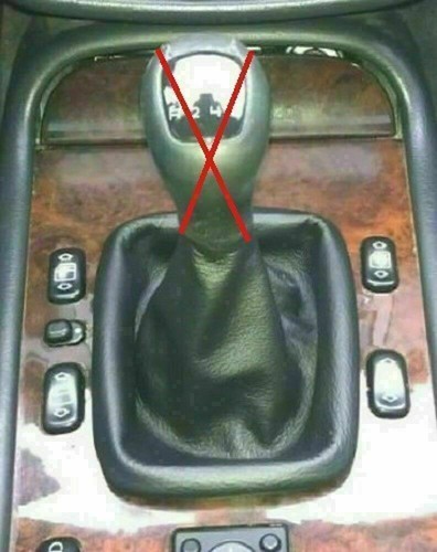 Schaltmanschette mercedes - schaltmanschette,