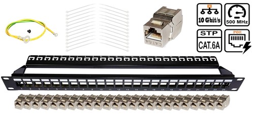Keystone patchpanel 1he - 19",