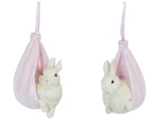 Clayre & Eef 2 x Hase im Tuch