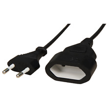 Euro-Verlängerung Kabel Weiß
