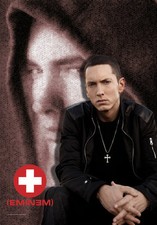 Eminem flagge fahne - eminem, collage