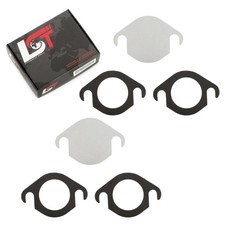 2x AGR Ventil Edelstahl Platte