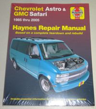 Reparaturanleitung Chevrolet Astro Van + GMC Safari, Baujahr 1985 - 2005