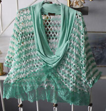 Jäckchen  Bolero Spitzen ITALY Piment Rouge XXL