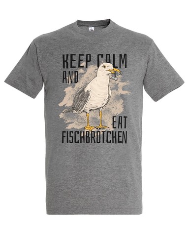 Herren shirt fischbrötchen - herren, t-shirt