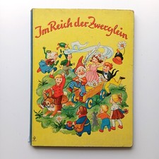 1950 Im Reich der Zwerglein, Pestalozzi 1260/6 Bilderbuch Kinderbuch Kartonbuch
