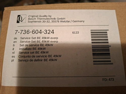 Buderus service set 49kw - buderus,
