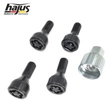 Sicherung Radbolzen Felgenschloß BMW 1 3 5 6 M12 x 1,5 x 49/23 mm Original Hajus