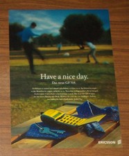 Seltene Werbung ERICSSON GF