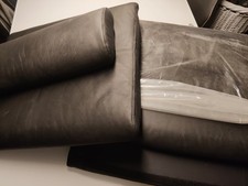 IKEA POÄNG Sesselauflage Leder schwarz