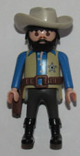 playmobil© Mann Figur Sheriff aus 4398 Mitnehmhaus Bank Sheriff