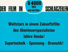 U 4000 - Panik unter dem Ozean ORIG AH-Foto J. Cotten