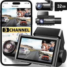 Wolfbox i07 dashcam kanal - 4k, 3