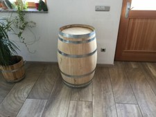 Holzfaß Regentonne Eichenfaß Dekofaß Stehtisch Gartenfaß Wasserfaß Weinfaß Holz