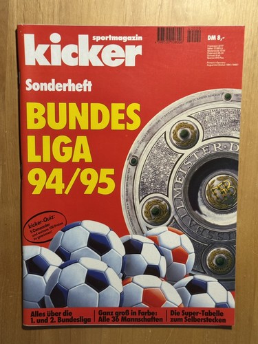 Kicker sonderheft bundesliga - sonderheft,