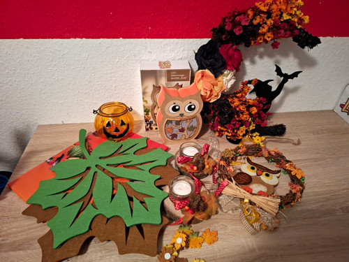 Herbst halloween deko set - herbst/halloween,