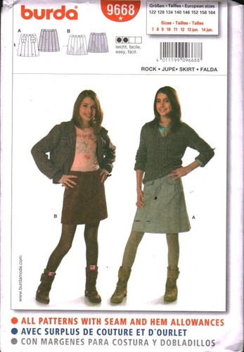 Schnittmuster burda 9668 - burda,