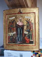 Original alte russische Ikone