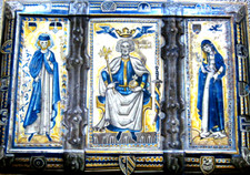 selten Dose Blechdose groß Lebkuchen Kaiser Heinrich blaugelb Schmidt Nürnberg