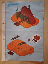 Playmobil Bauanleitung 3802 Mc Larenˋs Goldmine , A4 , 6 Seiten