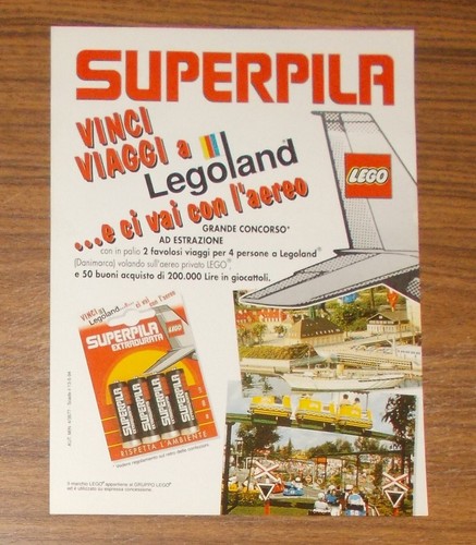 Seltene werbung lego legoland - seltene,