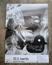 BJÖRK Tourposter 2001 Berlin