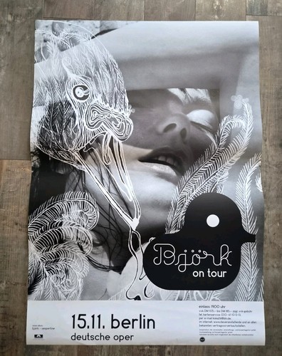 Björk tourposter 2001 - bjÖrk, berlin