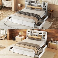 Bettgestell mit 4 Schubladen