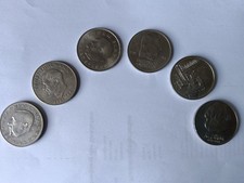 Konvolut 6 DDR-Münzen 20 Mark