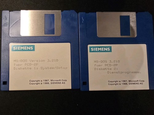 Siemens nixdorf dos 21 - nixdorf, 3.21