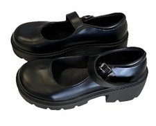 Damen Plattform Mary Janes Sweet Toe Knöchel Lolita Gothic Plateau Pumps Schuhe