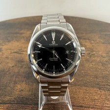 OMEGA Seamaster Aqua Terra schwarzes Zifferblatt Herrenuhr - 2518.50.00