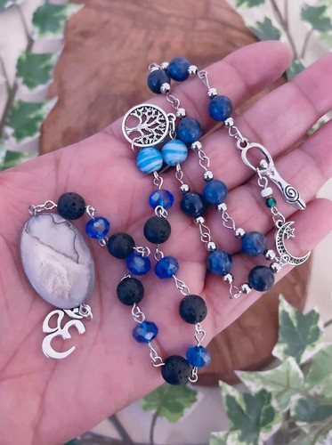 Halschakra rosenkranz wicca - halschakra,