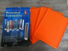 Wasserwand Farblamellen orange * Nachrüstsatz * Jokisch * 