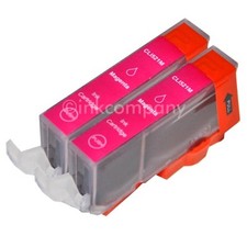 2 CANON Patronen mit Chip CLI-521 magenta MP 560 IP 4600 IP 4700 MP 990 NEU