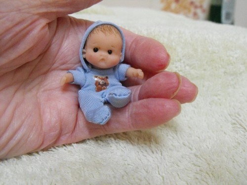 Ooak puppenhaus miniatur baby - puppenhaus,