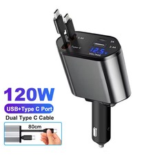 4in1 Auto USB C Ladegerät