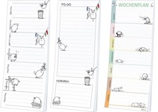 1 Kühlschrankmagnet Katzen Schaf Notizblock Magnet Magnete Katze Schafe Tier