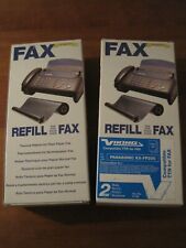 4 Rollen Thermofarbband für Normalpapier-Fax Panasonic KX-FP200 +++