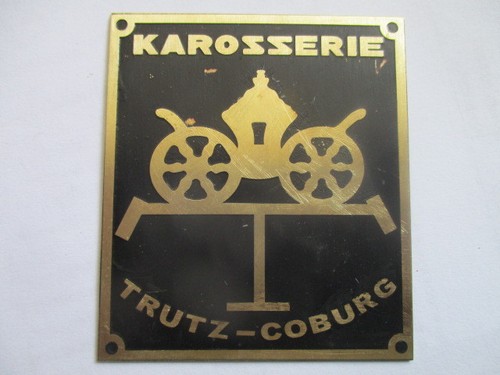 Typenschild schild trutz - typenschild,