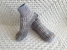 Damen Haussocken Gr.38-40  20% Wolle+Angora 80% Acryl