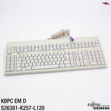 FSC FUJITSU SIEMENS KBPC EM D S26381-K257-L120 PS/2 TASTATUR KEYBOARD DEUTSCH OK