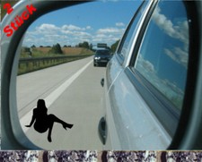 2x Sexy Pin Up Lady Girl Aufkleber Porn Style Sticker Leider Geil