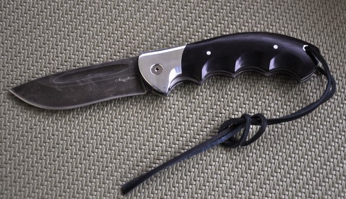 Klappmesser aus damaszener - aus,