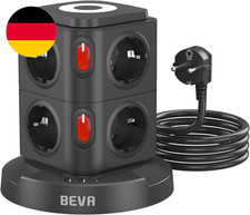 8 Fach Mehrfachsteckdose Mit