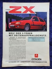 Citroen ZX 16V, originale Werbung aus 1993