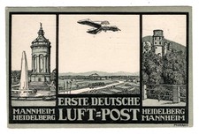 DR-Germania 1912 FLUGPOSTKARTE