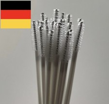 6 Stück - Strohhalm Reinigungsbürste | flexibel & robust | Versand aus DE??