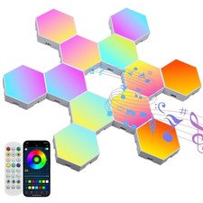 4-10X RGB LED Hexagon Panel